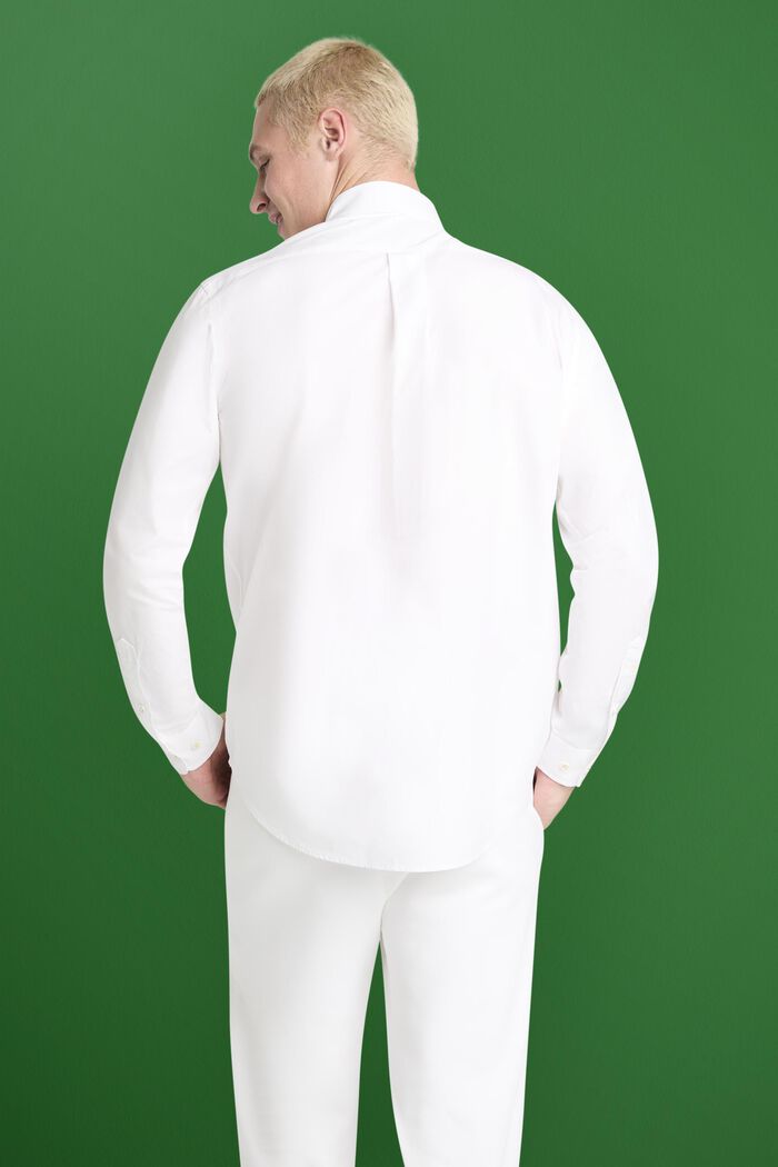 Košile z bavlněného popelínu, WHITE, detail image number 1