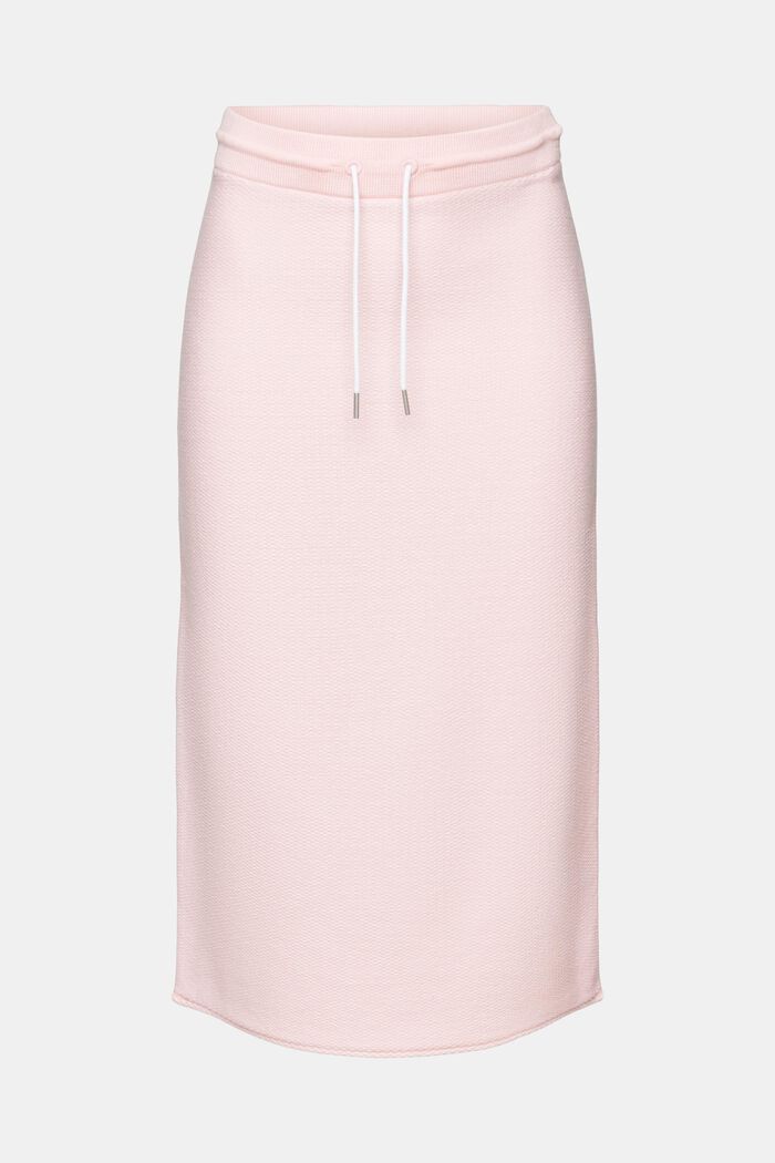 Midi sukně z teplákoviny, LIGHT PINK, detail image number 6