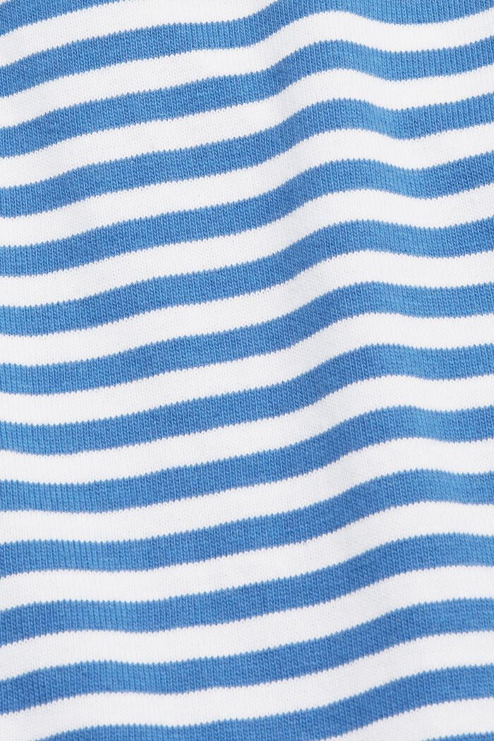 Proužkované tričko z pleteniny, BLUE, detail image number 5