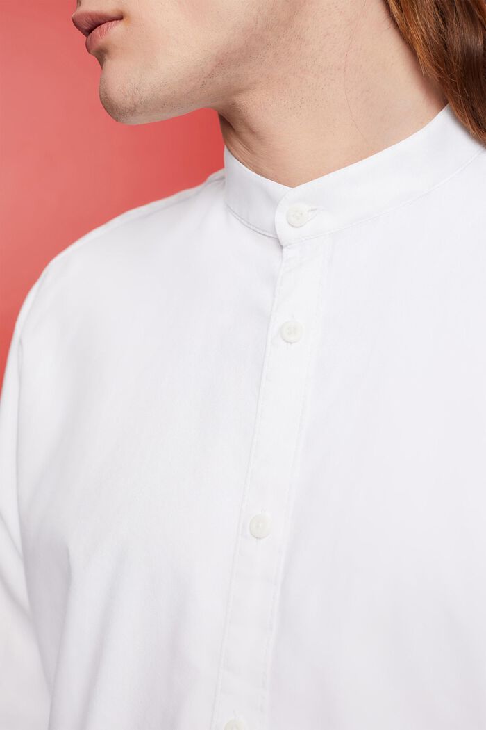 Košile slim fit se stojáčkem, WHITE, detail image number 2