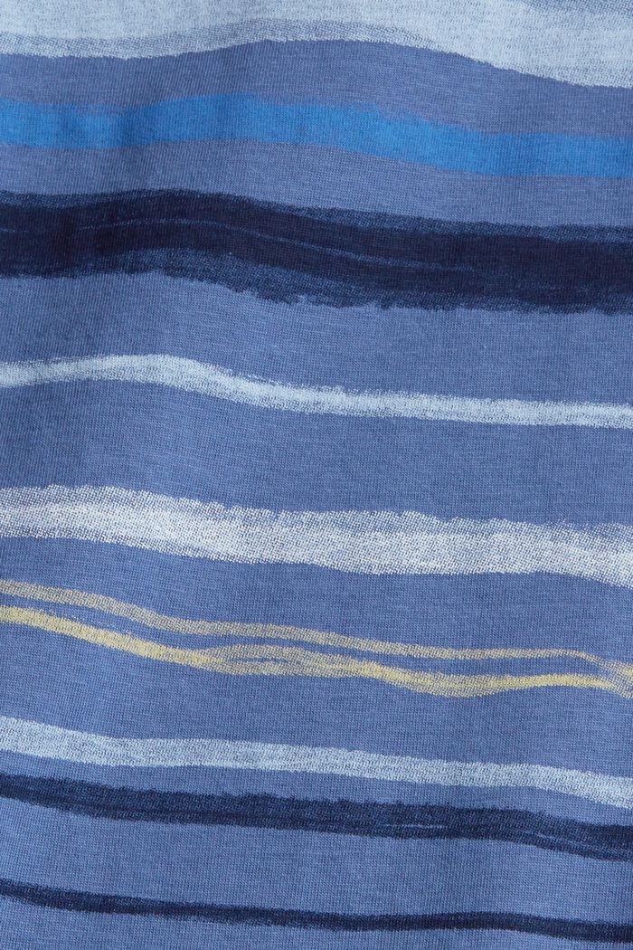 Triko s potiskem, 100% bavlna, BLUE LAVENDER, detail image number 1