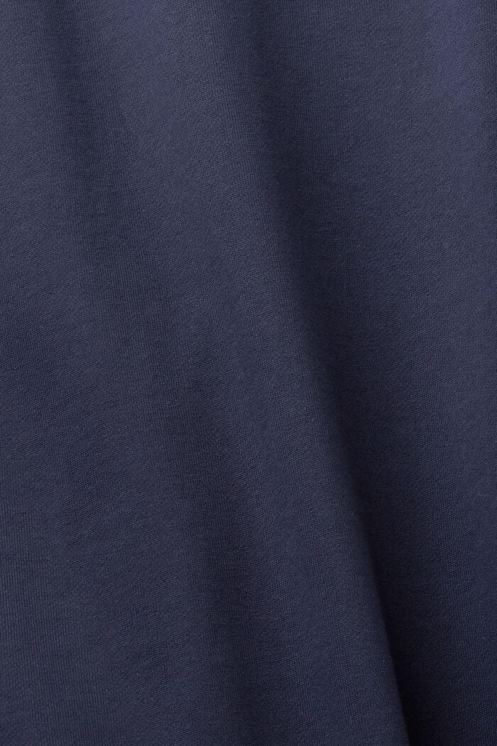 Bavlněná mikina s pohodlným střihem, NAVY, detail image number 6
