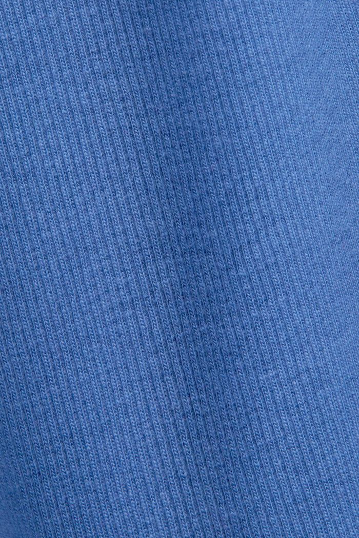 Žebrové tílko, GREY BLUE, detail image number 5