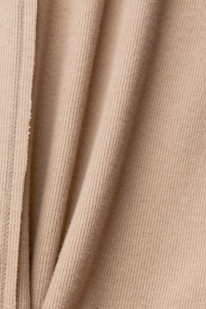 Mikina se stojáčkem, směs bavlny, TAUPE, detail image number 1