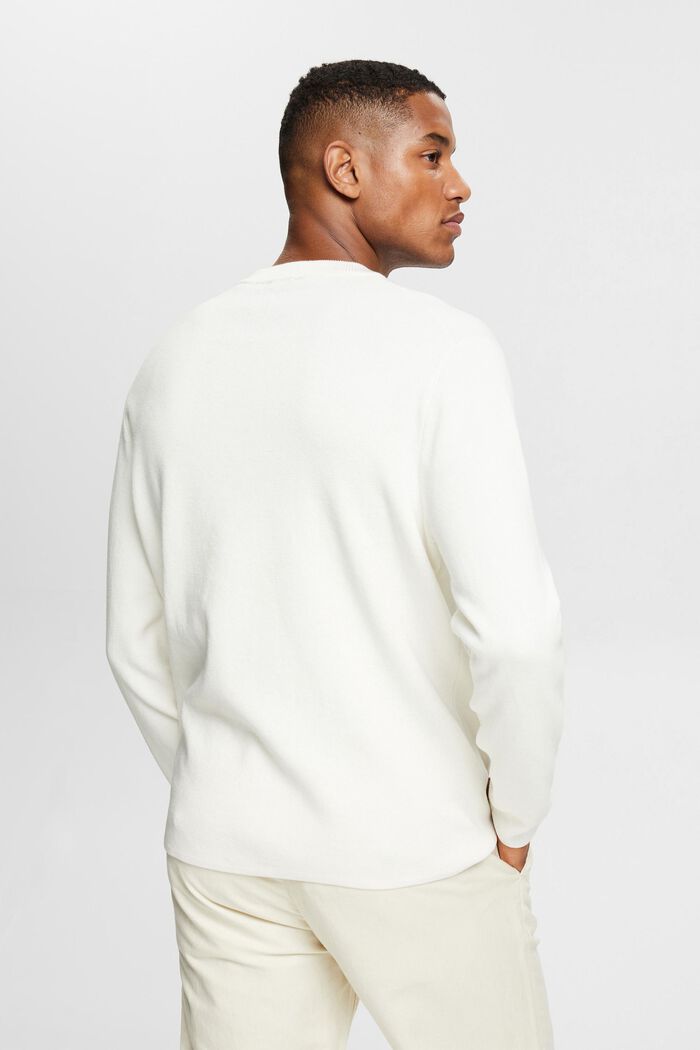 Pletený pulovr, OFF WHITE, detail image number 3