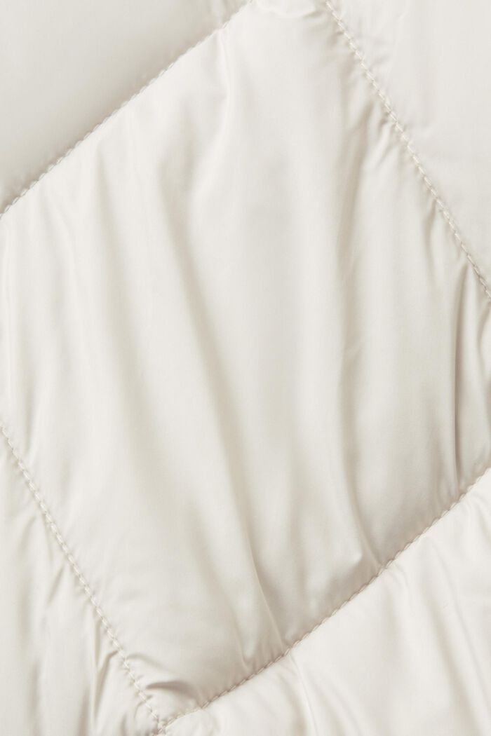 Prošívaná péřová bunda, PASTEL GREY, detail image number 5