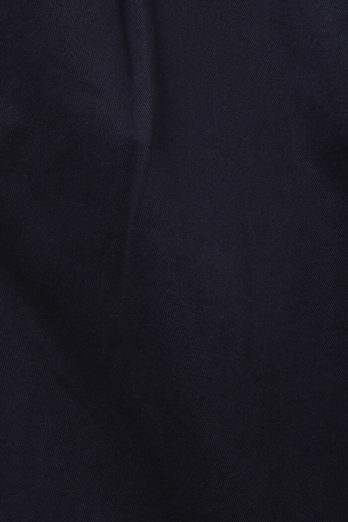 Chino kalhoty s vázacím páskem, NAVY, detail image number 6