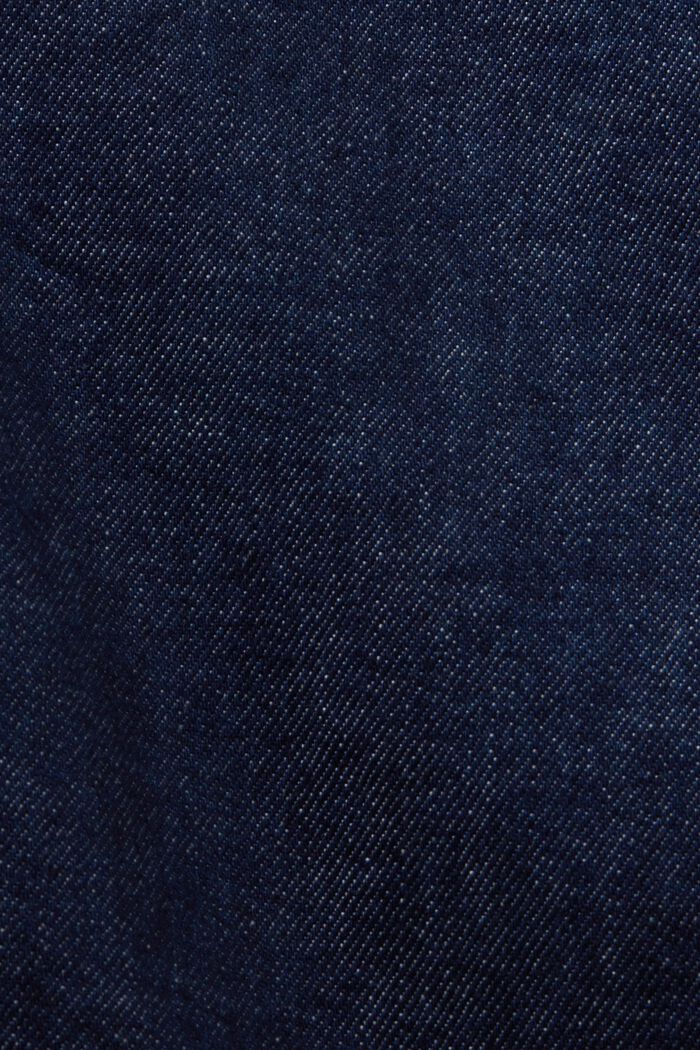 Rovné džíny s vysokým pasem a pevným okrajem, BLUE RINSE, detail image number 6