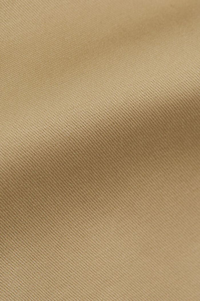 Business kalhoty chino z bavlny se strečem, SAND, detail image number 4
