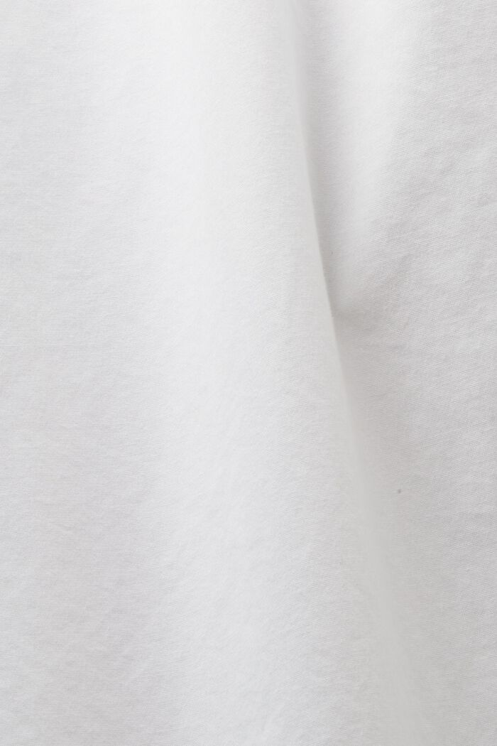 Propínací popelínová košile, 100 % bavlna, WHITE, detail image number 7