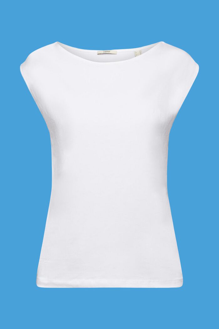 Tričko bez rukávů, WHITE, detail image number 6