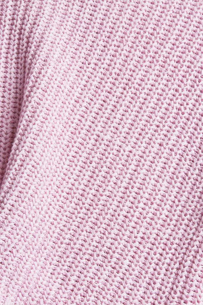 Pulovr ze směsi bavlny, PINK, detail image number 1