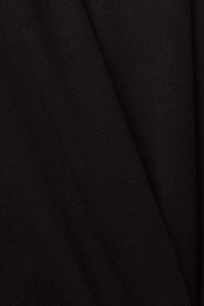 Žerzejové mini šaty, LENZING™ ECOVERO™, BLACK, detail image number 5