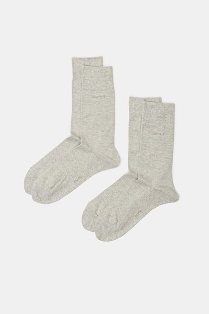 2 páry ponožek, bio bavlna