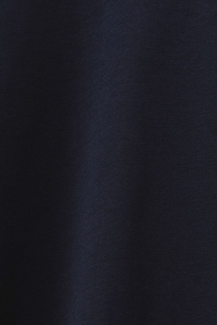 Žerzejové tričko s dlouhým rukávem, 100 % bavlna, NAVY, detail image number 5