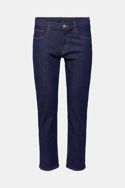 Strečové džíny s úzkým střihem Slim Fit, BLUE RINSE, overview