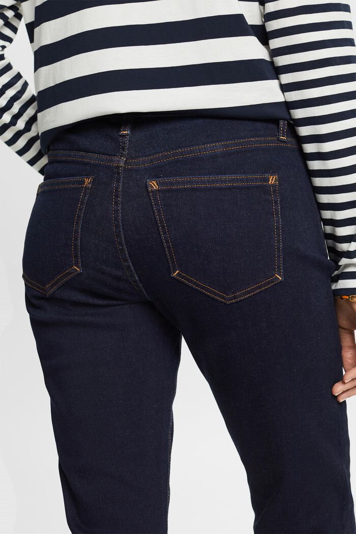 Bootcut džíny se středně vysokým pasem, BLUE RINSE, detail image number 2