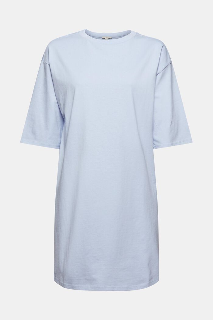 Tričkové šaty ze 100% bio bavlny, LIGHT BLUE LAVENDER, detail image number 0