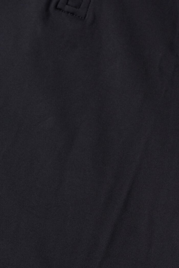 Funkční tričko s dlouhým rukávem a zipem, BLACK, detail image number 6