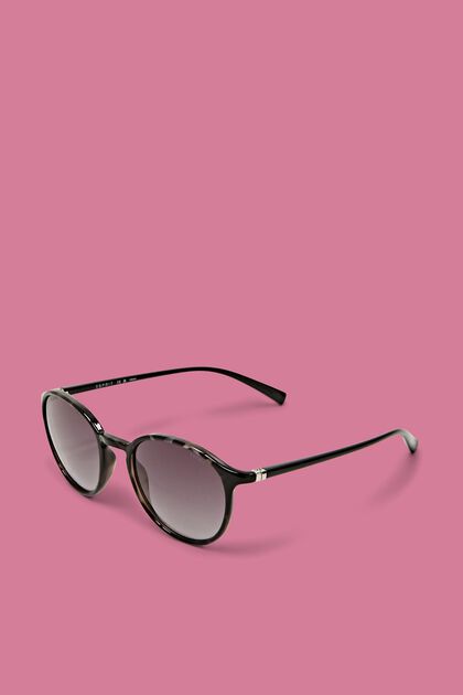 Unisex gradientní kulaté sluneční brýle