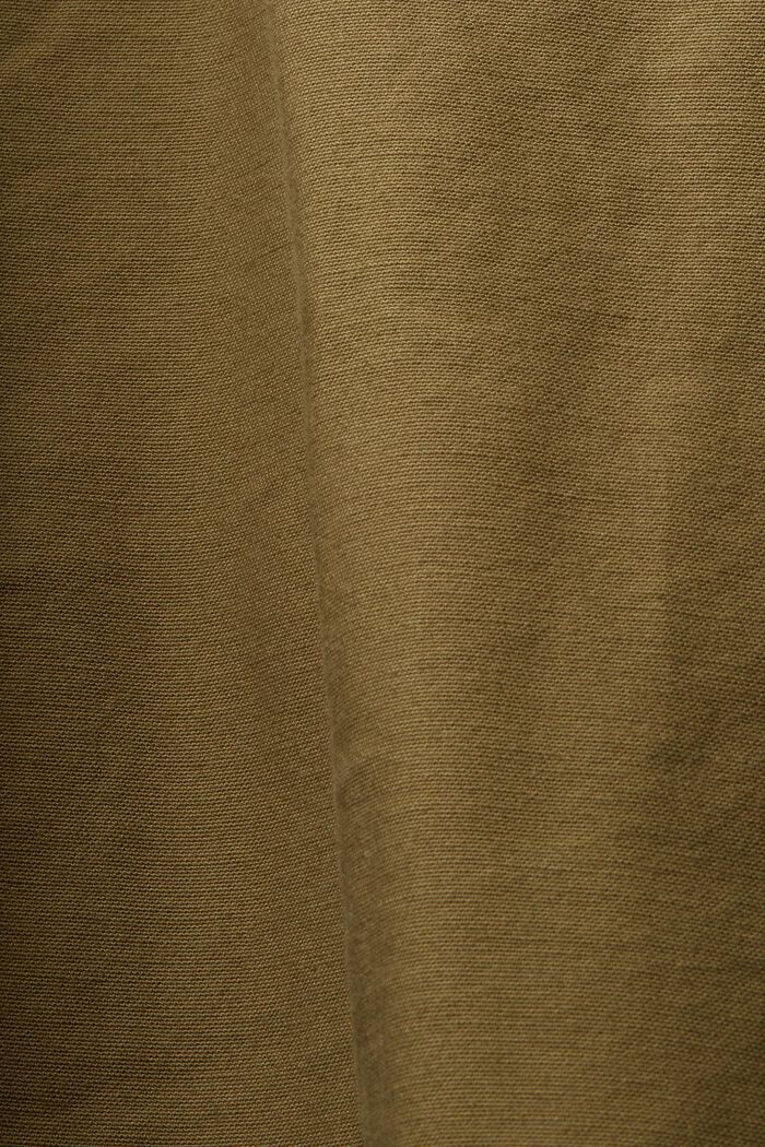 Zateplený kabát ve stylu parky, KHAKI GREEN, detail image number 6