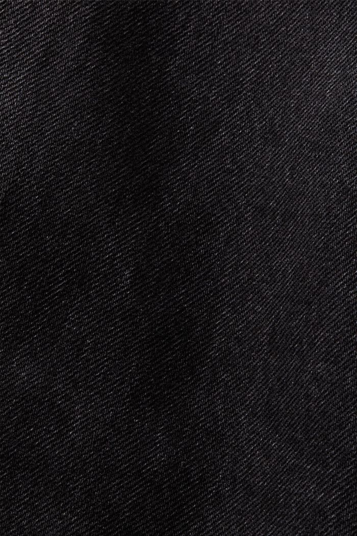 Džínová minisukně s asymetrickým pasem, BLACK MEDIUM WASHED, detail image number 7