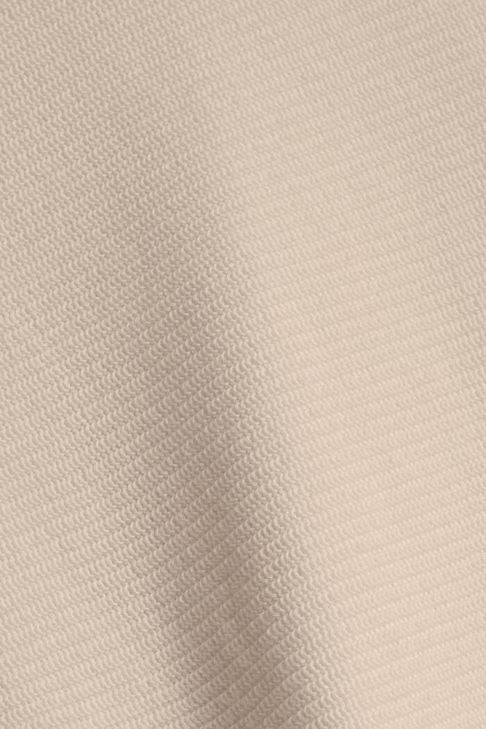 Mikina s kapucí a zapínáním na zip, 100% bavlna, LIGHT TAUPE, detail image number 5
