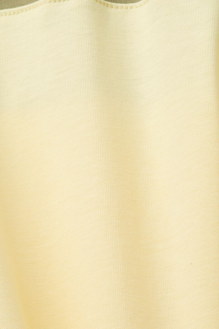 Tričko s bloky barev, 100% bavlna, LIGHT KHAKI, detail image number 4