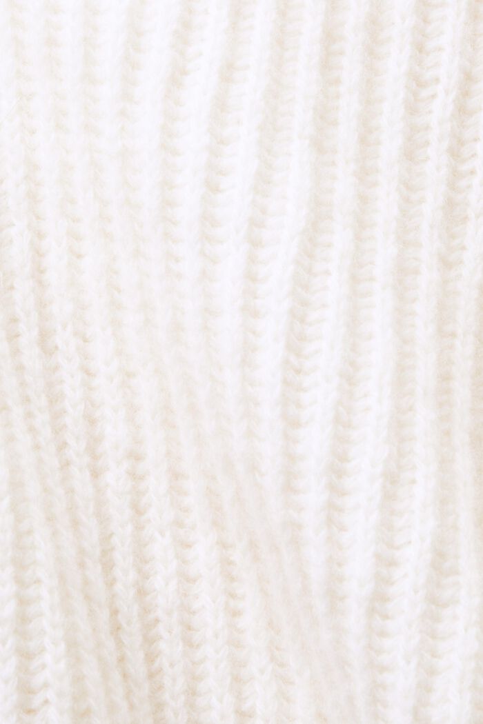 Pulovr z žebrové pleteniny, s nízkým rolákem, ICE, detail image number 7