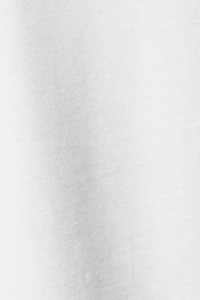 Unisex tričko s logem, z bavlněného žerzeje, OFF WHITE, detail image number 7
