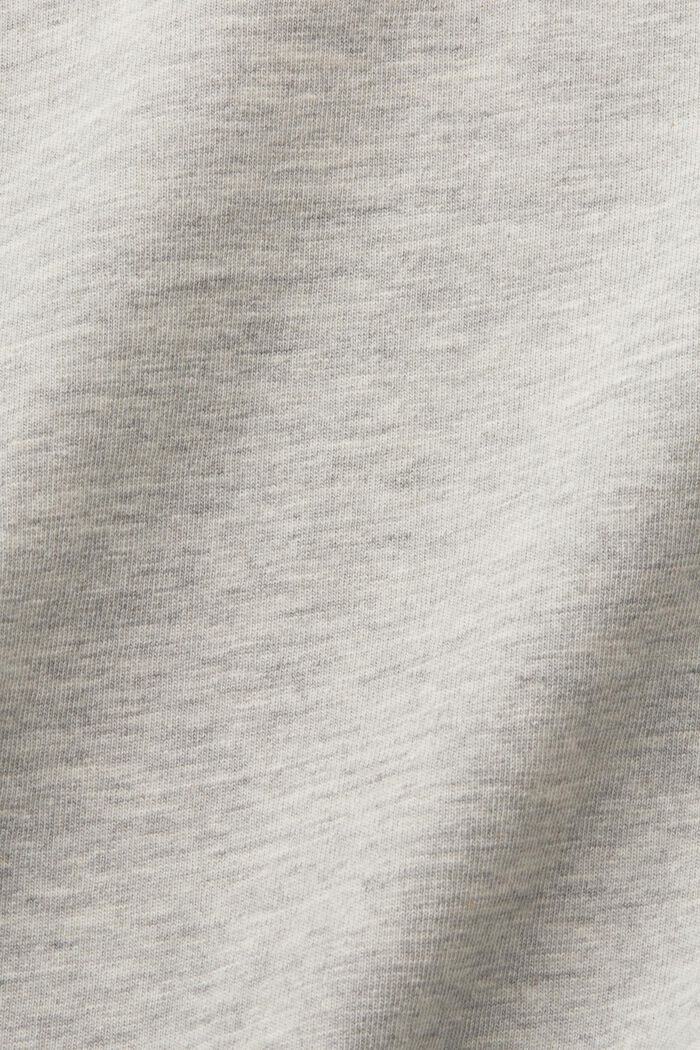 Tričko z žerzeje slub s potiskem, LIGHT GREY, detail image number 5