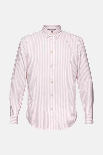 Košile s oxfordským proužkovaným vzorem a propínacím límcem