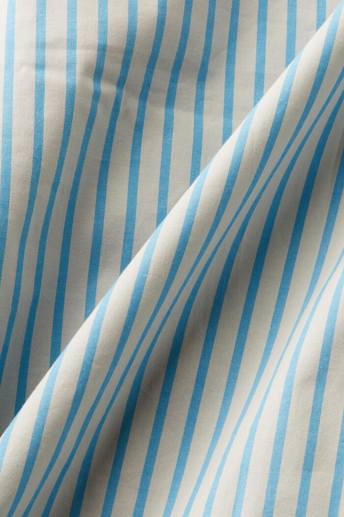 Pruhovaná košile s propínacím límcem, BLUE, detail image number 4