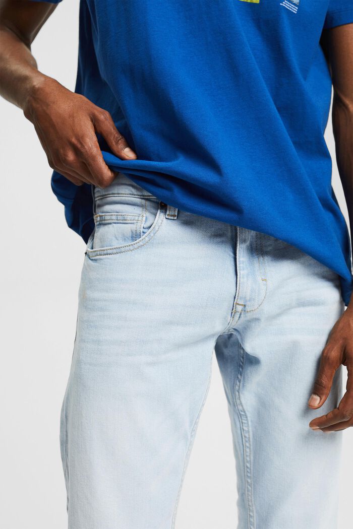 Strečové džíny z bio bavlny, BLUE BLEACHED, detail image number 0
