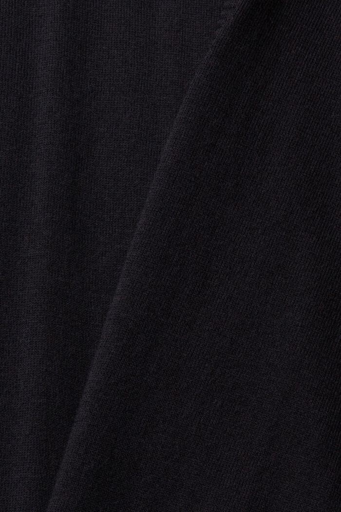 Pletený kardigan, BLACK, detail image number 1