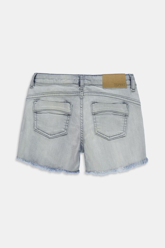 Z recyklovaného materiálu: džínové šortky s variabilním pasem