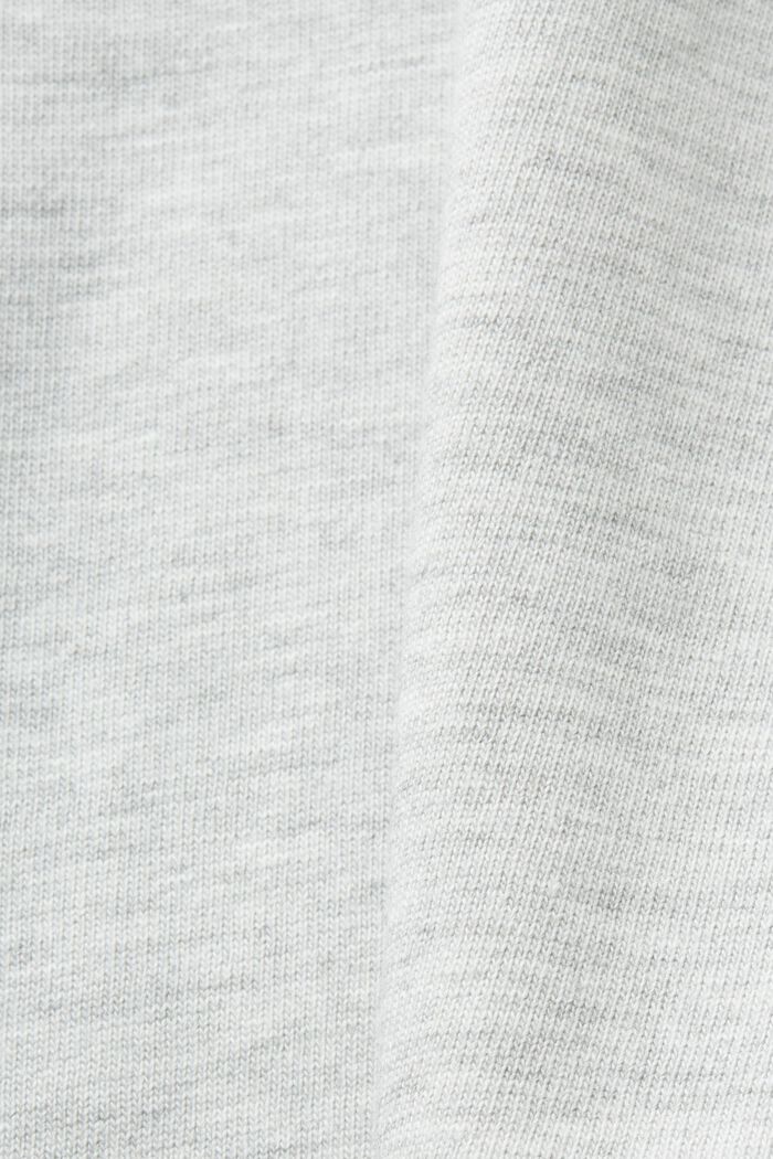 Žerzejové tričko s potiskem na kapse, LIGHT GREY, detail image number 5