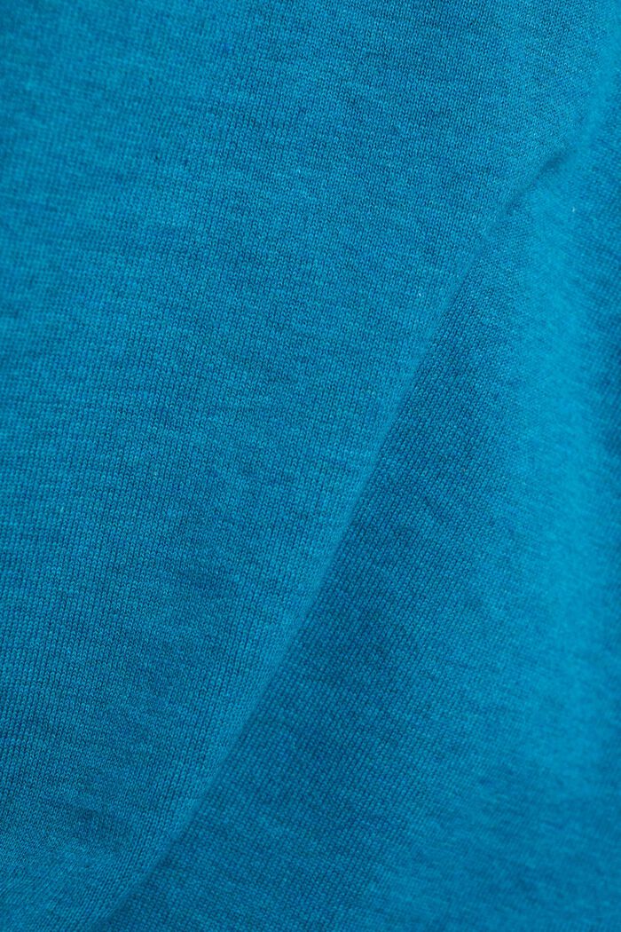 Svetr s náprsní kapsou, TEAL BLUE, detail image number 1