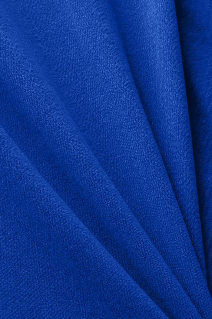 Top s dlouhými rukávy, bavlna, BRIGHT BLUE, detail image number 4