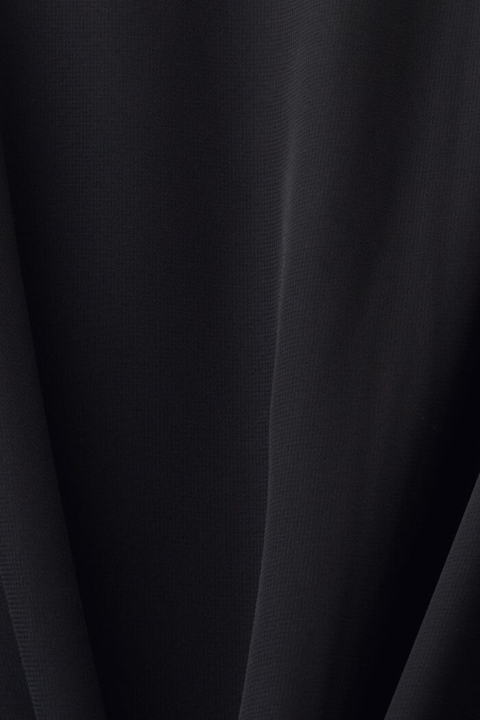 Midi sukně ze šifonu, BLACK, detail image number 4