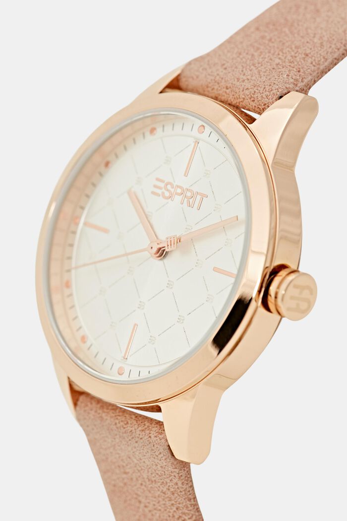 Veganský produkt: sada hodinek a náramku, PINK, detail image number 1