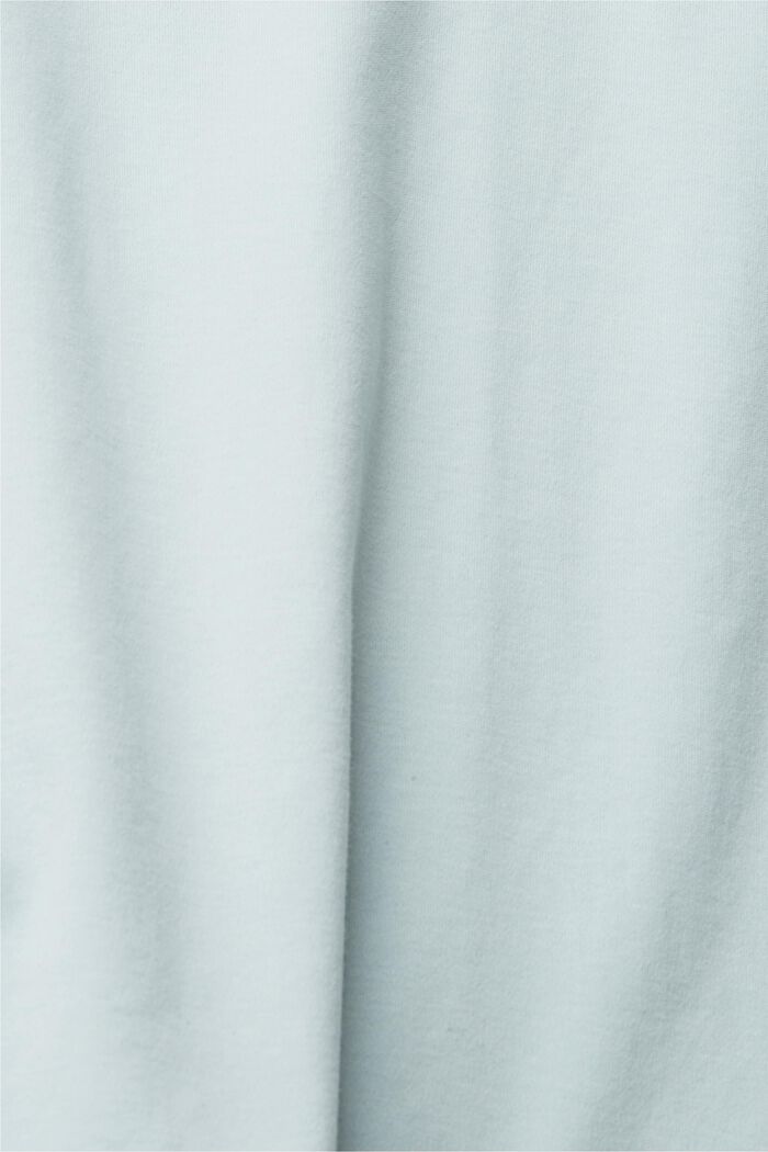 Jednobarevné žerzejové tričko, DUSTY GREEN, detail image number 4