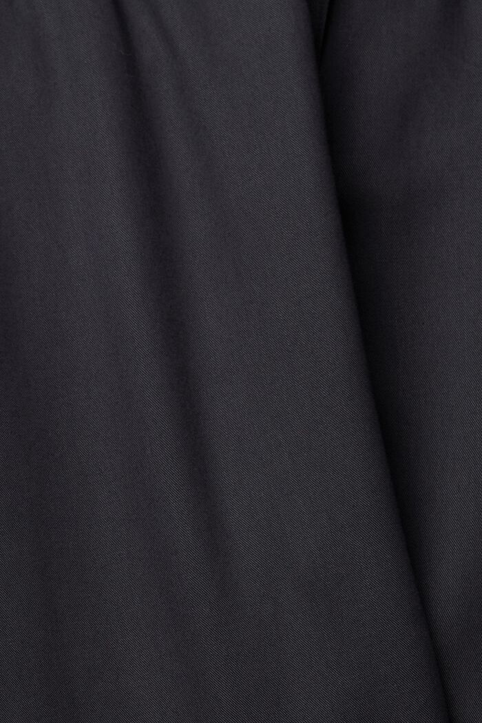 Šaty se šňůrkou na stažení, TENCEL™, BLACK, detail image number 1