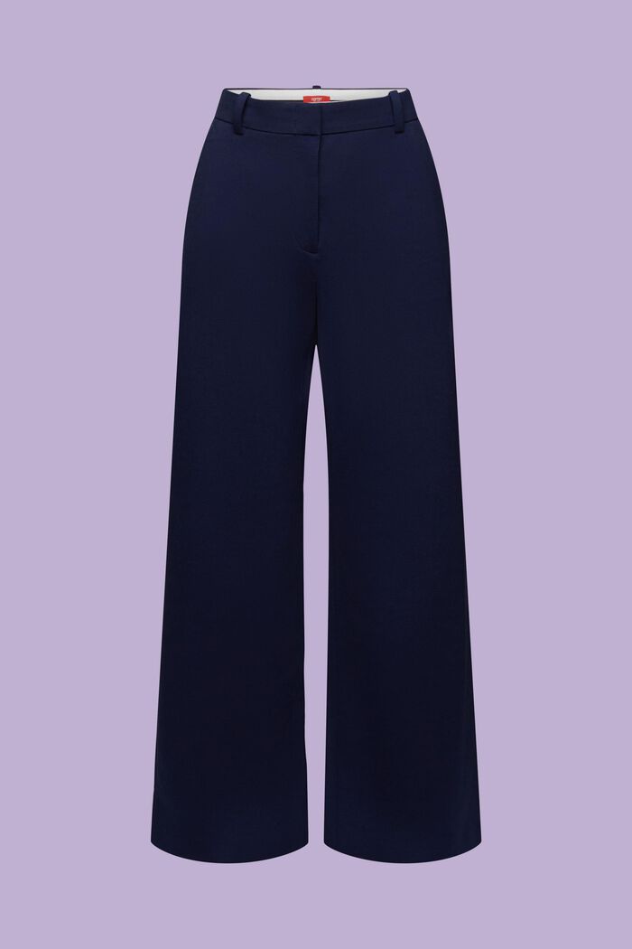 Pletené kalhoty z bio bavlny, BLUE RINSE, detail image number 6