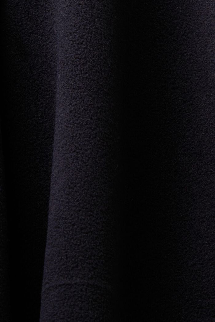 Flísová mikina s kapucí, BLACK, detail image number 5
