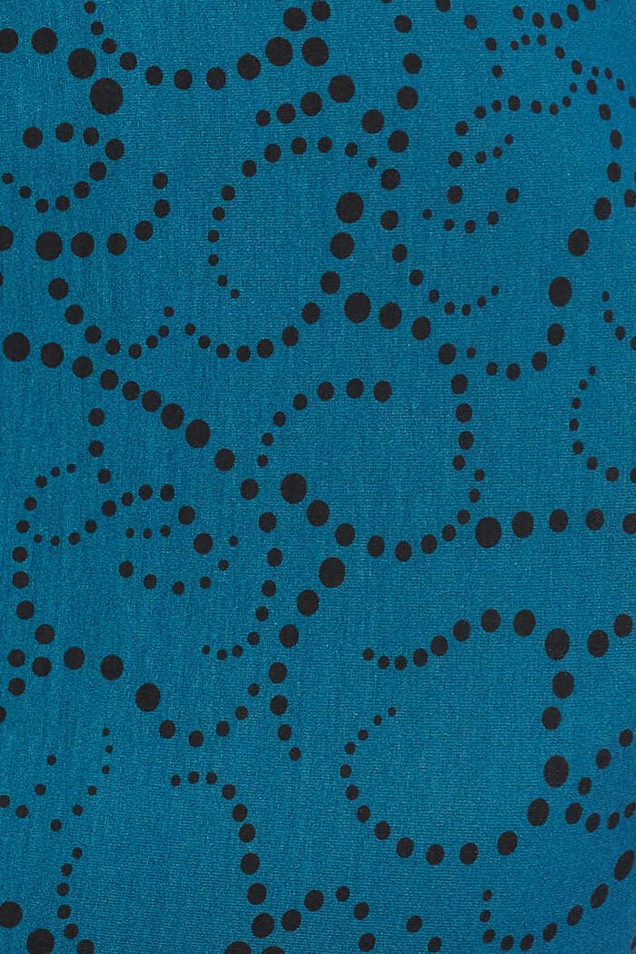 Žerzejové šaty se vzorem, LENZING™ ECOVERO™, BLUE CORAL, detail image number 5
