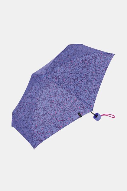 Skládací deštník s natištěnými květy