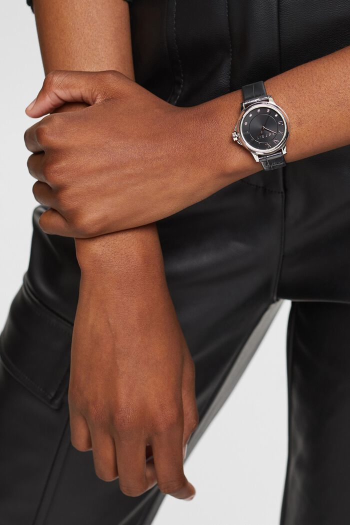 Timewear Leather, BLACK, detail image number 2