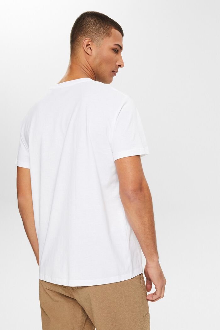 Žerzejové tričko s potiskem, WHITE, detail image number 5