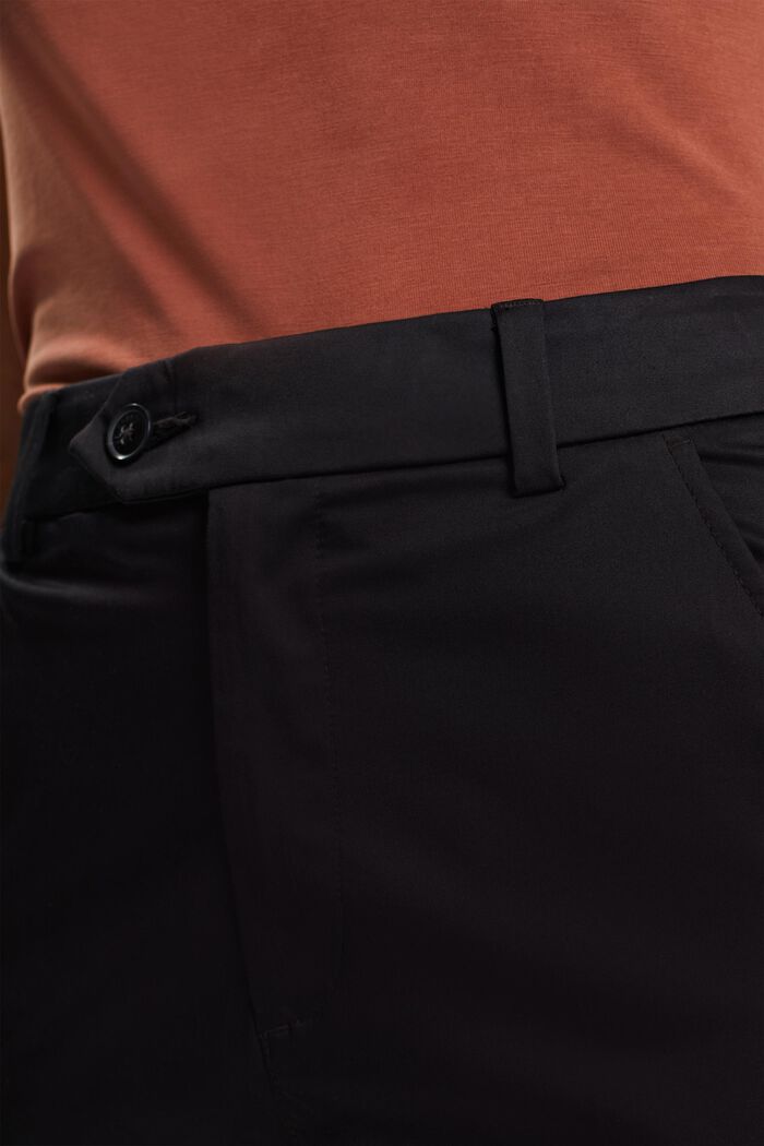 Kalhoty chino, BLACK, detail image number 2